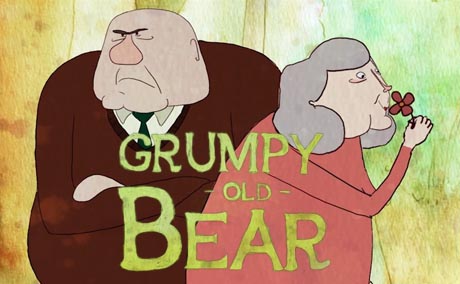 grumpy old bear